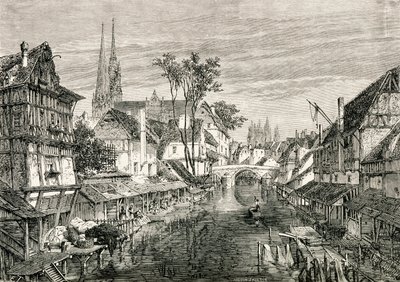 Chartres, France, in the 19th century, from 